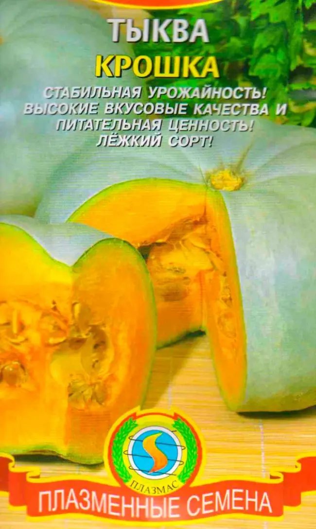 Тыква Крошка: особенности сорта, характеристика плодов, агротехника выращивания и ухода