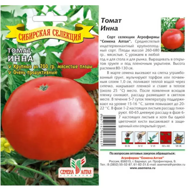 Томат Канары: характеристика и описание сорта, урожайность с фото