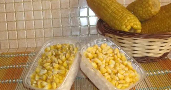 Хранение кукурузы в початках в домашних условиях (не на длительный срок)