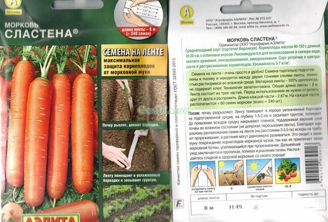 Морковь сорта «Сластена»: описание и советы по выращиванию
